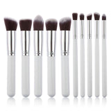 Professional 10Pcs Makeup Brush Sets Tools Cosmetic Brush Foundation Eyeshadow Eyeliner Lip Powder Brush Pinceau Maquillage