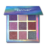 UCANBE Makeup Eyeshadow Pallete 9 Color Palette Shimmer Pigmented Eye Shadow Maquillage Make Up Pallete