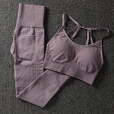 Gym 2 Piece Set Workout Clothes for Women Sports Bra and Leggings Set Sports Wear for Women Gym Clothing Athletic Yoga Set