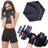 Non-Slip Running Gloves Causal Weight Lifting Fitness Gloves Gants Running Wrist Support Wrap For Body Bbuilding Training