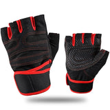Non-Slip Running Gloves Causal Weight Lifting Fitness Gloves Gants Running Wrist Support Wrap For Body Bbuilding Training