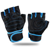 Non-Slip Running Gloves Causal Weight Lifting Fitness Gloves Gants Running Wrist Support Wrap For Body Bbuilding Training