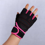 Non-Slip Running Gloves Causal Weight Lifting Fitness Gloves Gants Running Wrist Support Wrap For Body Bbuilding Training