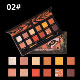 Explorer Eyeshadow 12 Colors Glitter Eye Shadows Palette Matte Waterproof Nude Fard A Paupieres Maquillage D43