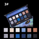 Explorer Eyeshadow 12 Colors Glitter Eye Shadows Palette Matte Waterproof Nude Fard A Paupieres Maquillage D43