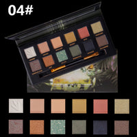 Explorer Eyeshadow 12 Colors Glitter Eye Shadows Palette Matte Waterproof Nude Fard A Paupieres Maquillage D43