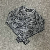 2PCS Camouflage Camo Yoga Set Sports Wear For Women Gym Fitness Clothing Booty Yoga Leggings + Sport Bra GYM Sport Suit Femme