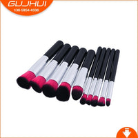 Professional 10Pcs Makeup Brush Sets Tools Cosmetic Brush Foundation Eyeshadow Eyeliner Lip Powder Brush Pinceau Maquillage