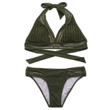 COSPOT Bikini 2019 Swimwear Two Piece Swimsuit Swimming Suit For Women Bathing Suit Sexy Bikini Push Up Swimsuit Female Swimwear