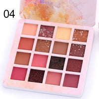 16Colors Cmaadu Matte Eye Shadow Pallete Long Lasting Waterproof Eye Shadow Natural Eye Makeup Pallete Maquillage Facial TSLM1