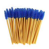 50Pcs/Pack Disposable Eyelash Brushes Mascara Wands Applicator Wand Makeup Tool Kits Accessories