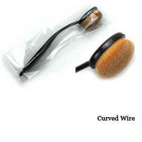 Make up Brush 4 models Toothbrush Oval Shape Conceler Foundation Blush Brush  For Women Cosmetics pinceaux maquillage