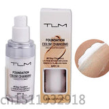 30ml Color Changing Liquid Foundation Primer Makeup Change To Your Skin Just Blending Foundation Makeup Fond De Teint