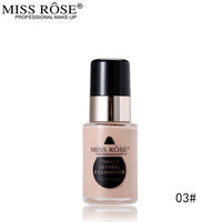 Miss Rose 40ml Purely Natural Liquid Foundation Base Makeup Brighten Make Up Foundation Corrective Corrector Fond De Teint