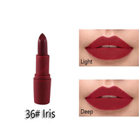 Miss Rose Matte Lipstick maquillage Mate Batom Makeup Waterproof Lip stick for Lips Makeup Cosmetics Korean Tint Tattoo