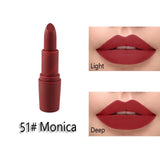 Miss Rose Matte Lipstick maquillage Mate Batom Makeup Waterproof Lip stick for Lips Makeup Cosmetics Korean Tint Tattoo