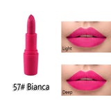 Miss Rose Matte Lipstick maquillage Mate Batom Makeup Waterproof Lip stick for Lips Makeup Cosmetics Korean Tint Tattoo