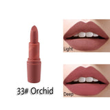 Miss Rose Matte Lipstick maquillage Mate Batom Makeup Waterproof Lip stick for Lips Makeup Cosmetics Korean Tint Tattoo