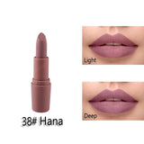 Miss Rose Matte Lipstick maquillage Mate Batom Makeup Waterproof Lip stick for Lips Makeup Cosmetics Korean Tint Tattoo