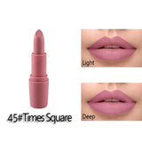 Miss Rose Matte Lipstick maquillage Mate Batom Makeup Waterproof Lip stick for Lips Makeup Cosmetics Korean Tint Tattoo