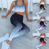 Chinese Style Printed Yoga Pants Women Sports Clothing Sport leggings Fitness Yoga Running Tights Sport Pants Compression Tights