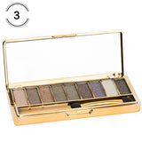 9 Colors Professional Eye Shadow Smoky Eyeshadow Palette Maquillage Long Lasting Waterproof Diamond Bright Eye Makeup